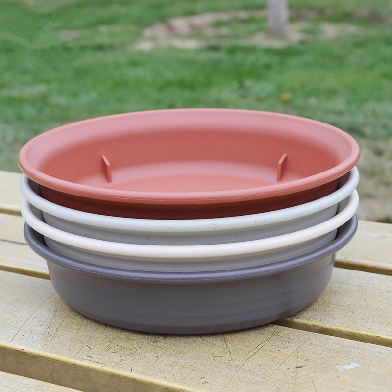 花盆托盘树脂花盘加厚加深底盘垫接水盘花盆垫底多肉圆形花盆底座