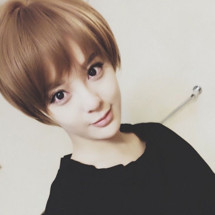 新款韩剧高俊熙同款假发女短发空气刘海蓬松短发假发短直发bobo