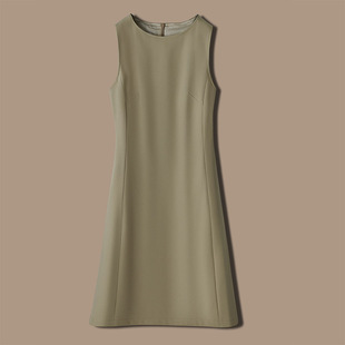 秋冬新款小个子加厚职业西装连衣裙高腰气质OL商务通勤工作服正装