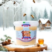 俄罗斯蜂蜜纯进口纯正天然结晶椴树蜜大桶装 进口 1250克 原装