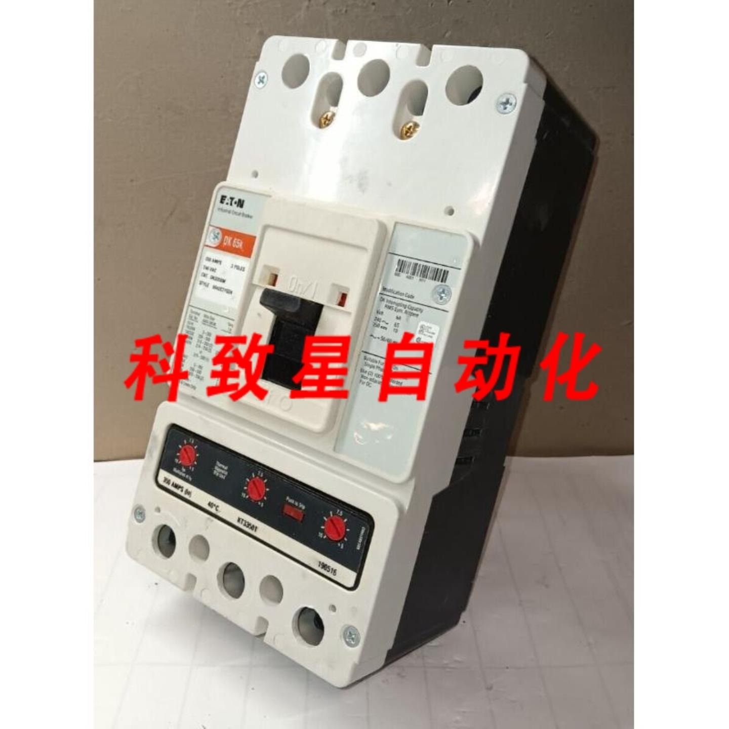 工业配件DK3350W 350安培断路器3极240VAC250VDC65 KA 240V KT33