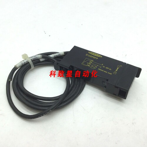 工业配件D12SP6FPH光纤传感器 LED 10-30VDC输出PNP