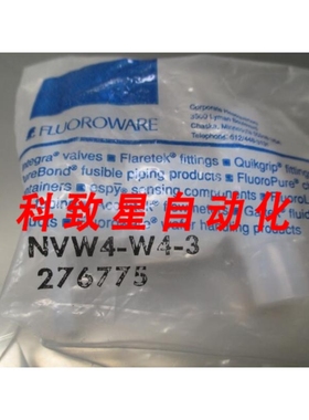 工业配件FLUOROWARE NVW4-W4 TUBE FITTING CONNECTOR 109128