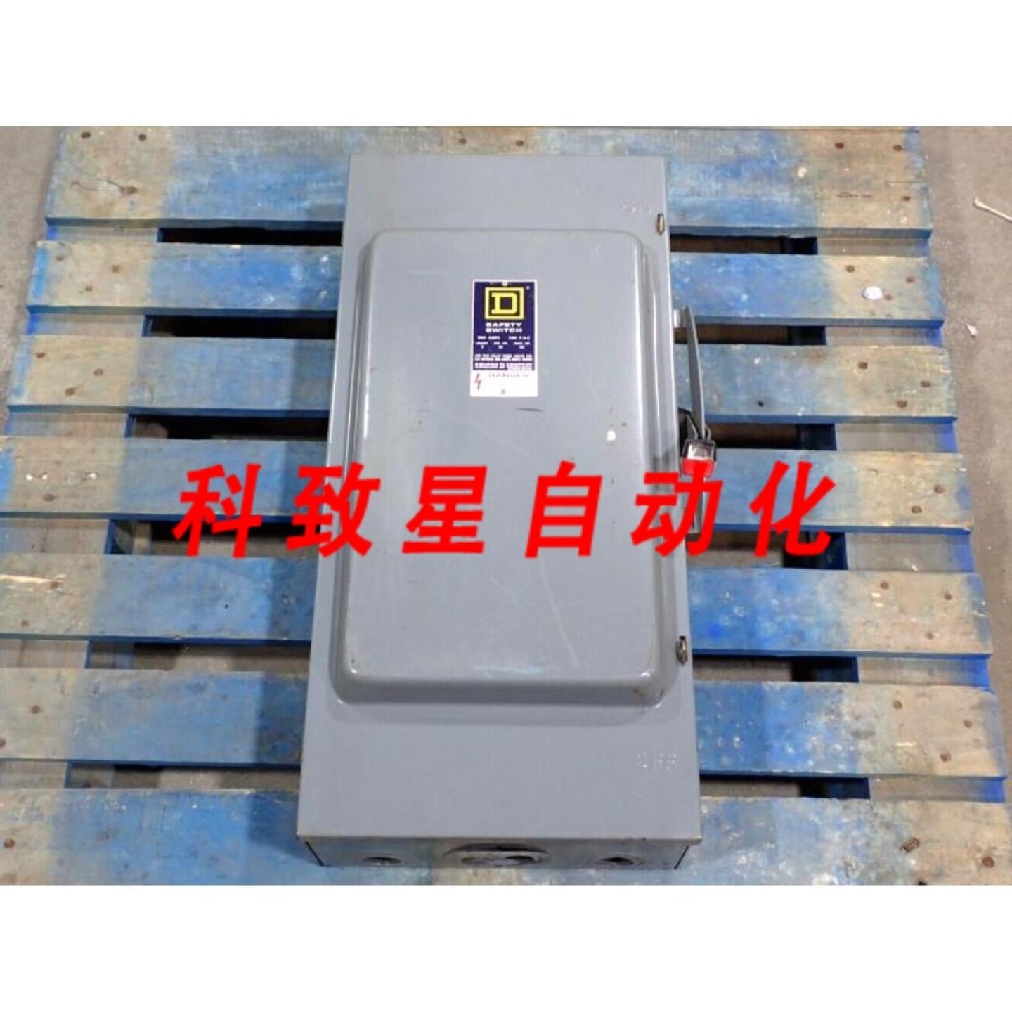 工业配件H324N 3极200安培 240伏熔断器NEMA1 断路器D492