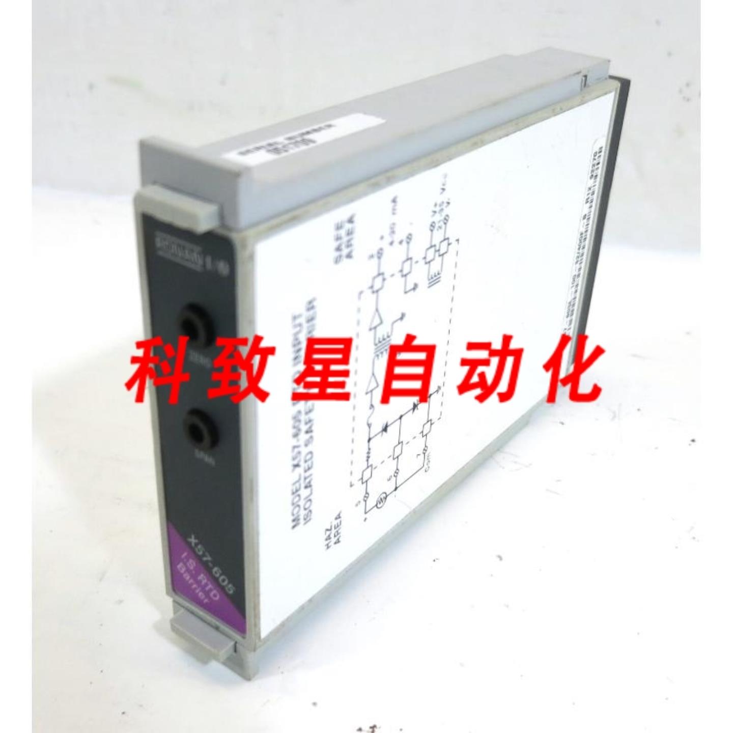 工业配件X57-605 RTD输入隔离安全栅PLC模块板X57-605L-100-32