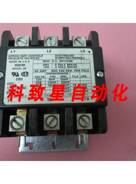 工业配件HART CONTROLS ACC730U20 RELAY 3P 600VAC 75A 1200-010