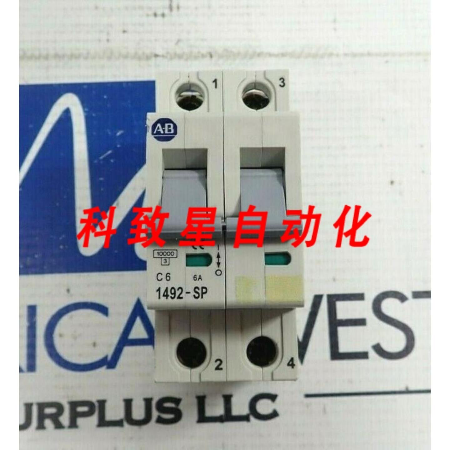 工业配件1492-SP2C060 C系列2极断路器6A