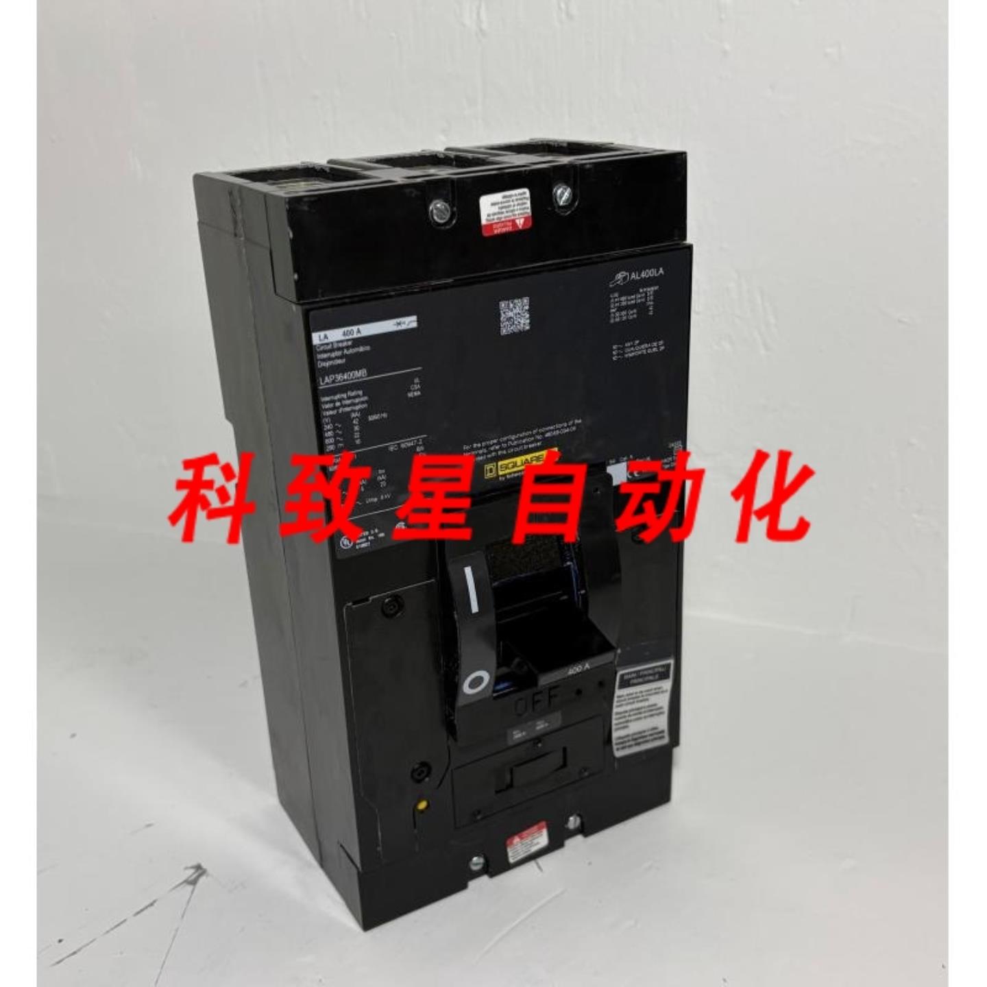 工业配件LAP36400MB 400A断路器标签 600V 3P LAL型400安培