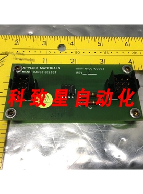 工业配件AMAT 0100-00035 MANOMETER PCB BOARD MAMO RANGE SELEC