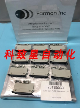 工业配件60947-7-1 TERMINAL FUSE 10 WK4/THSI6 3 166678