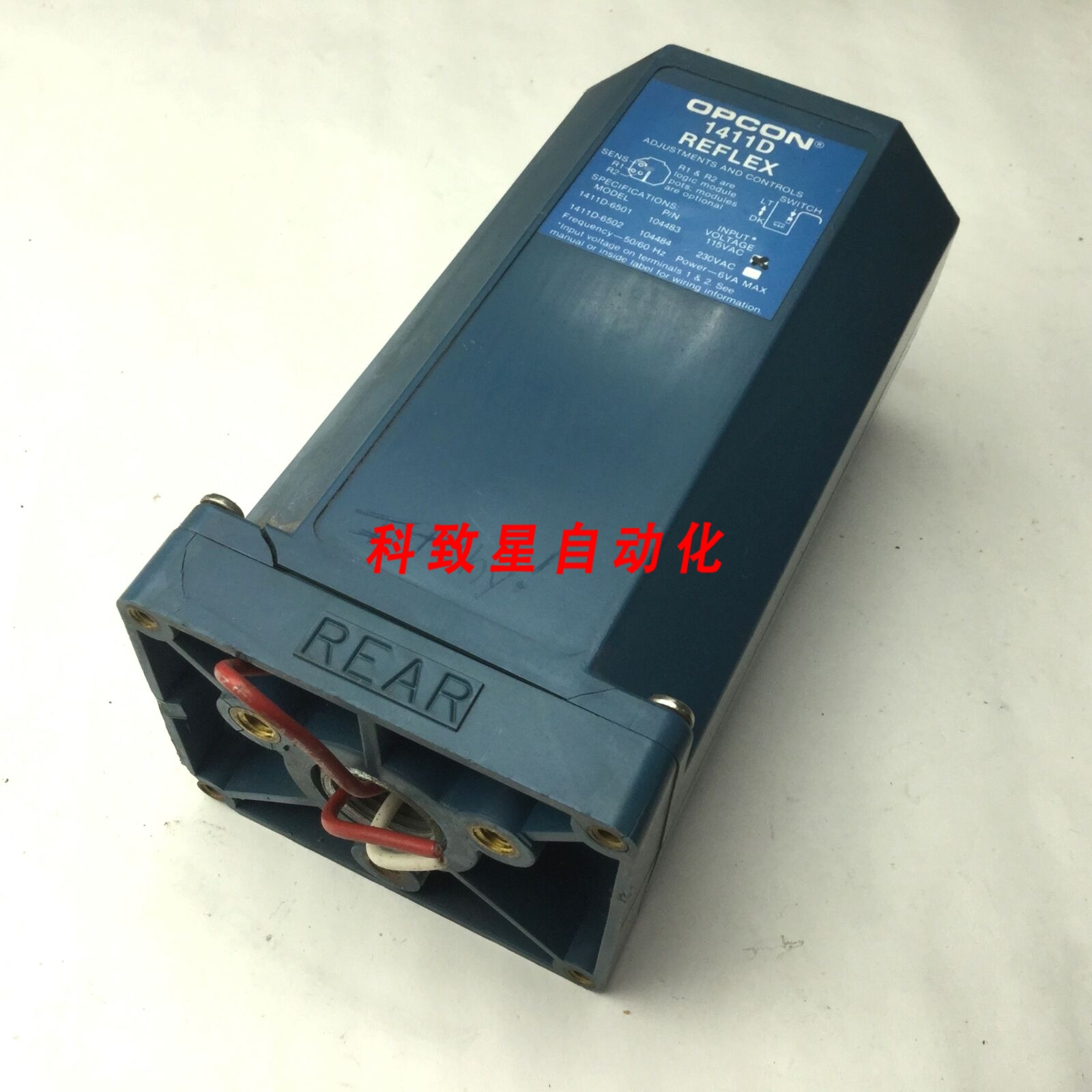 工业配件1411D-6501反射传感器115-125VAC 光束 30英寸感应