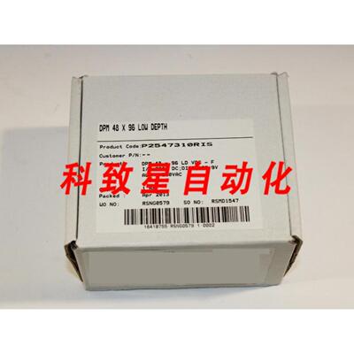 工业配件RISHABH LD DDM 48X96VDC-F数字面板 P2547310RIS