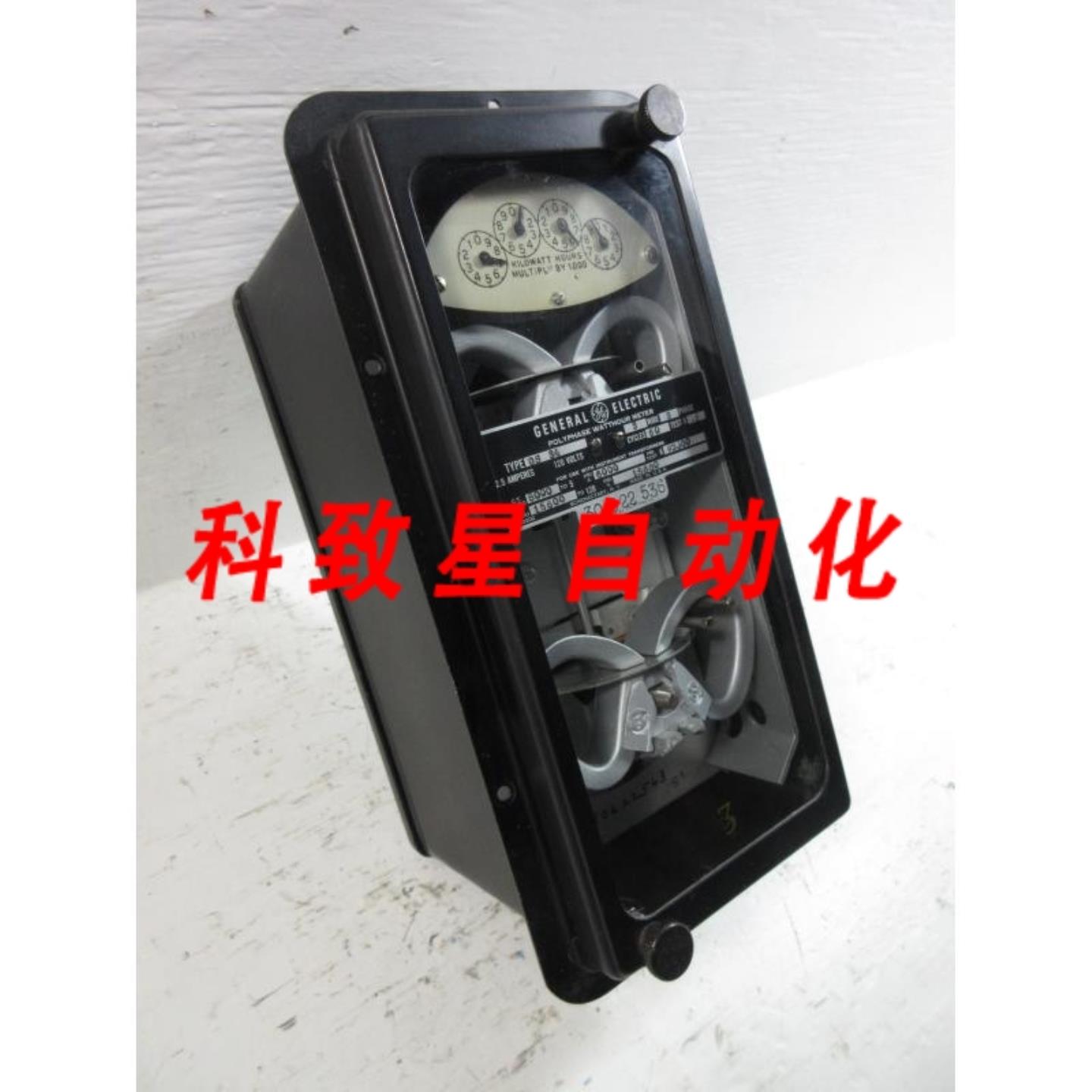工业配件GEDS-34多相电度表 25A 120V 3W 3PH 60CY瓦时