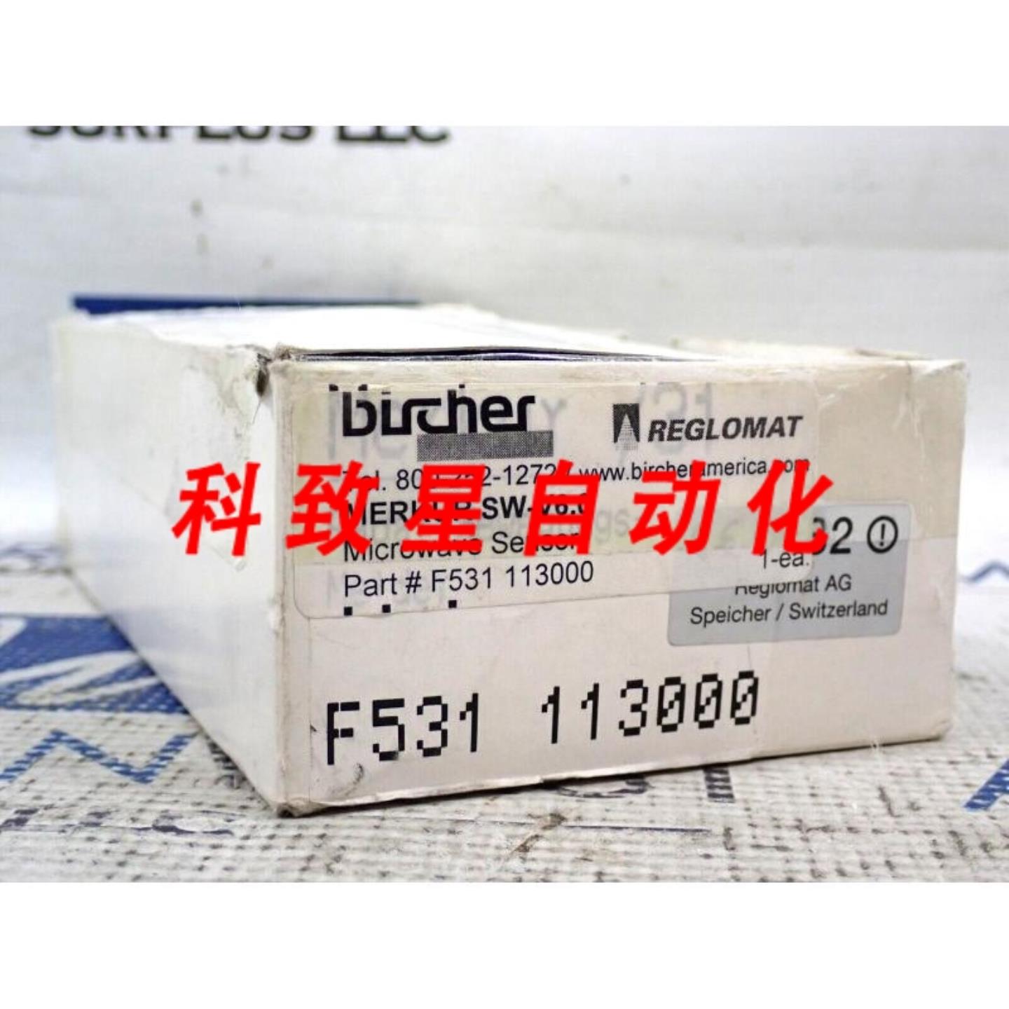工业配件BIRCHER REGLOMAT MERKUR SW-V60微波传感器F531 113000