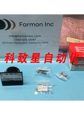 工业配件08227001 METER FILAMENT AMPS 40301-047822 178262