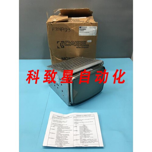工业配件CABEL 127073 MONITOR 9 12V CLOSED FRAME M22B23D31WW1