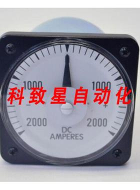 工业配件WESCHLER 103-122-ABTM直流电流表刻度+-2000型号 AB-16