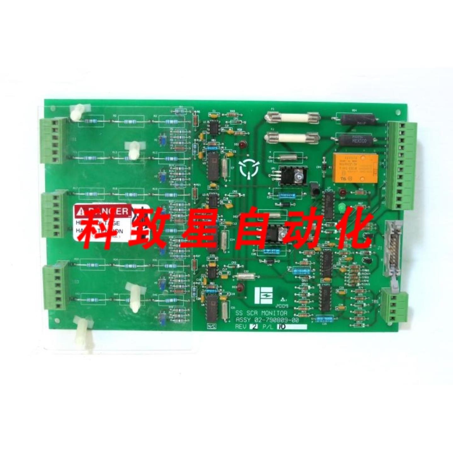 工业配件LIEBERT 02-790809-00 REV 2 SS SCR 监控板 PLC UPS 12
