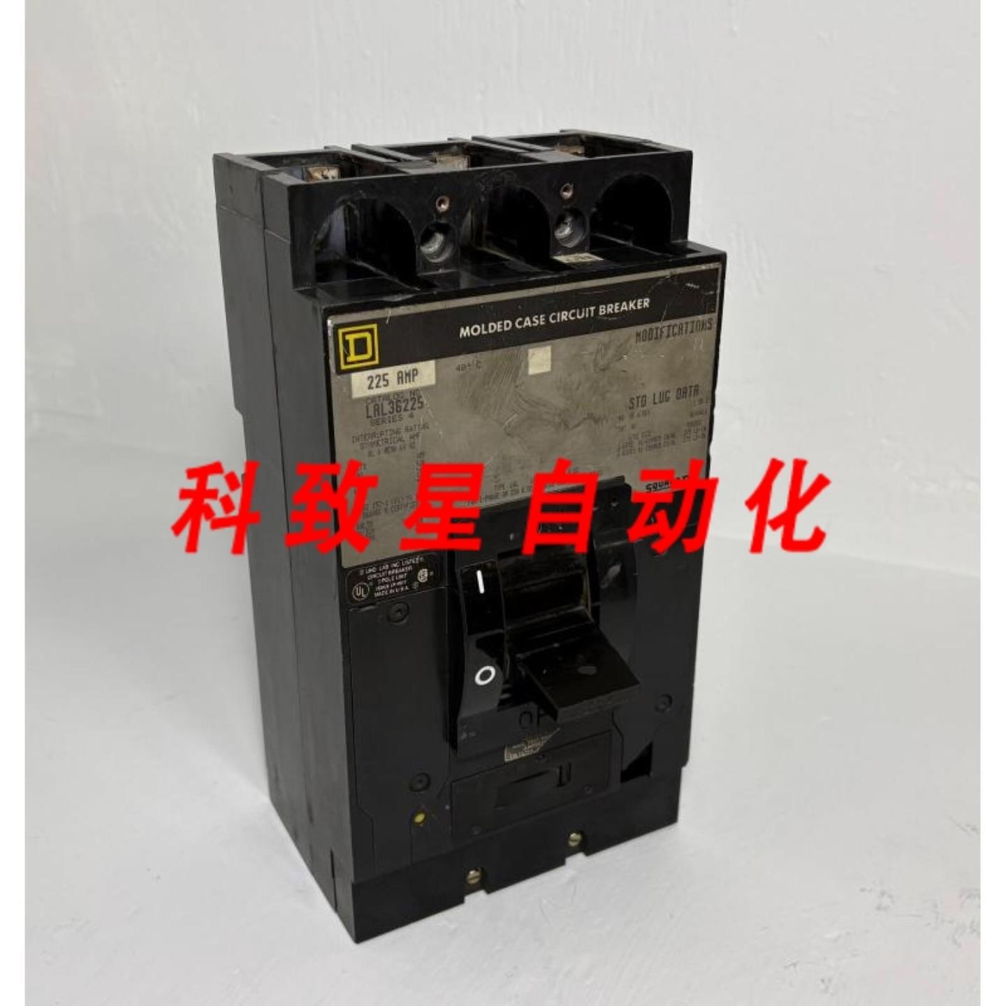 工业配件LAL36225 225A 塑壳断路器600V LAL型3极225安培