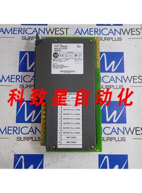 工业配件1771-OFE2 B 模拟输出模块REV W01 PLC5 1771OFE2B