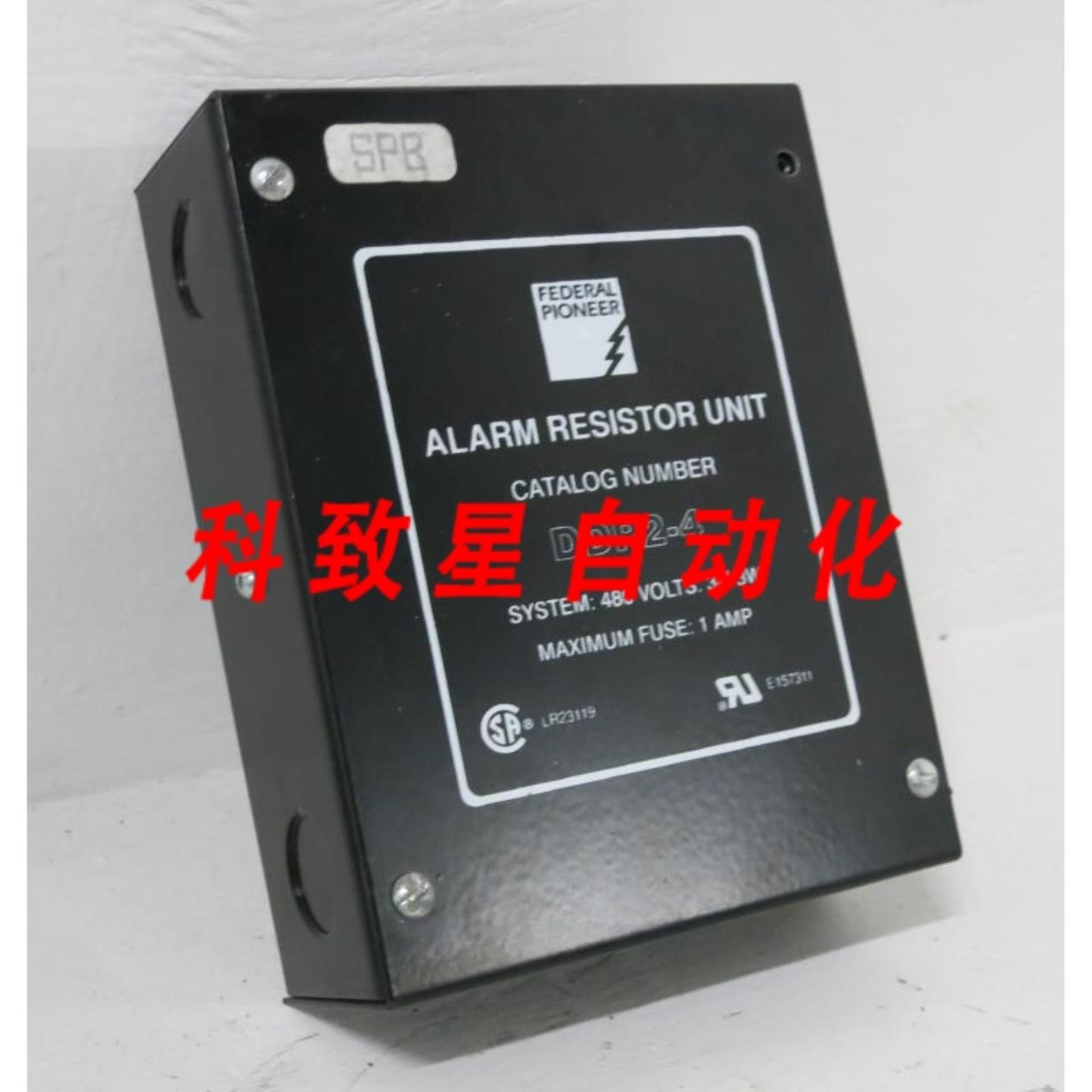 工业配件FEDERAL PIONEER DDR2-4 电阻器480V 3PH 3W DDR24