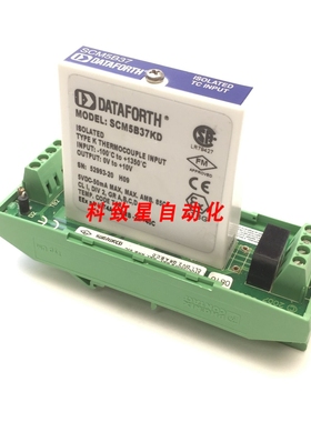 工业配件DATAFORTH SCM5B37KD隔离型K型热电偶输入-100C 至+1350C