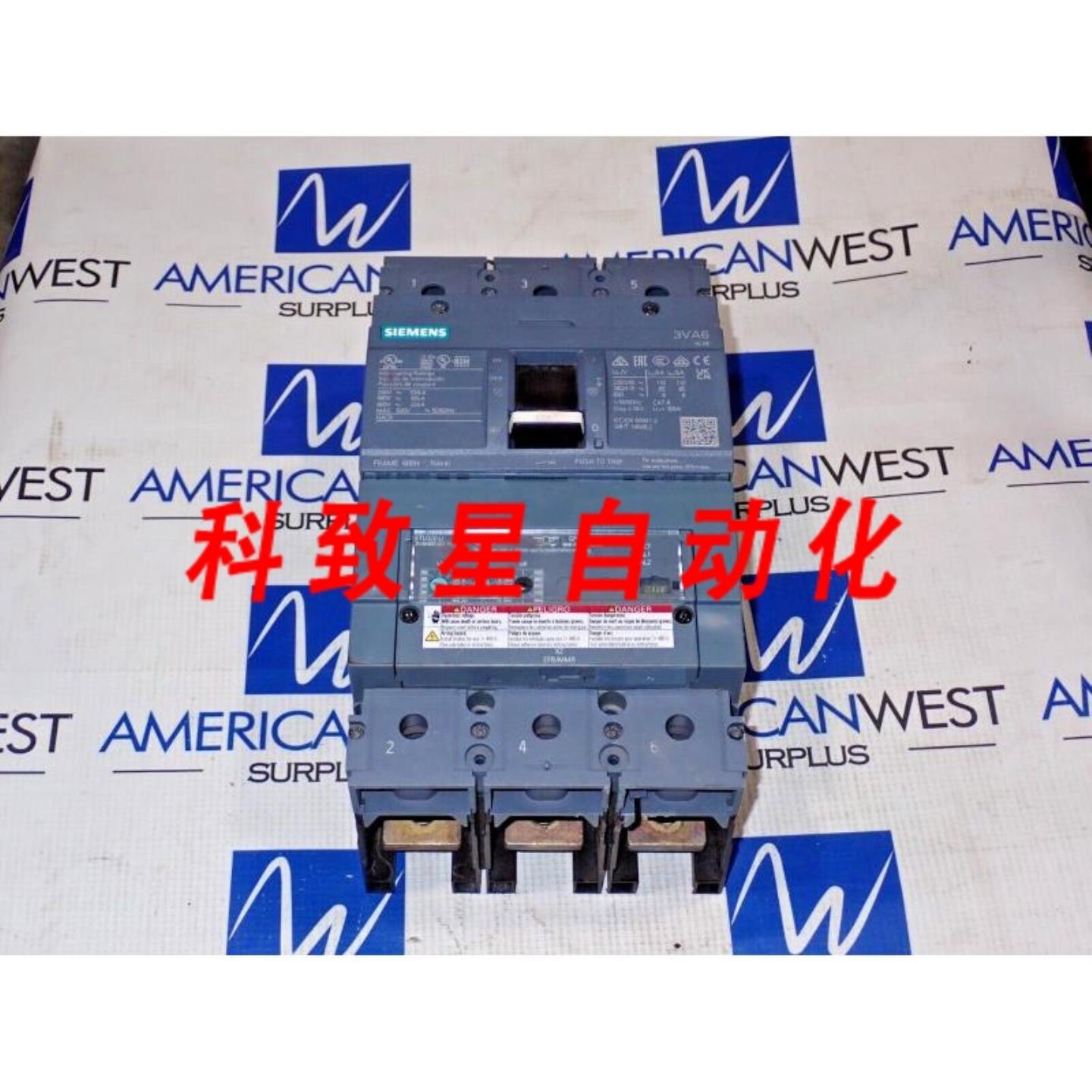 工业配件3VA6460-6HL31-0AA0 600安培 3极600V断路器