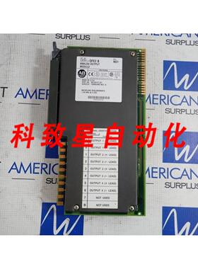 工业配件1771-OFE2 B 模拟输出模块REV N01 PLC5 1771OFE2B