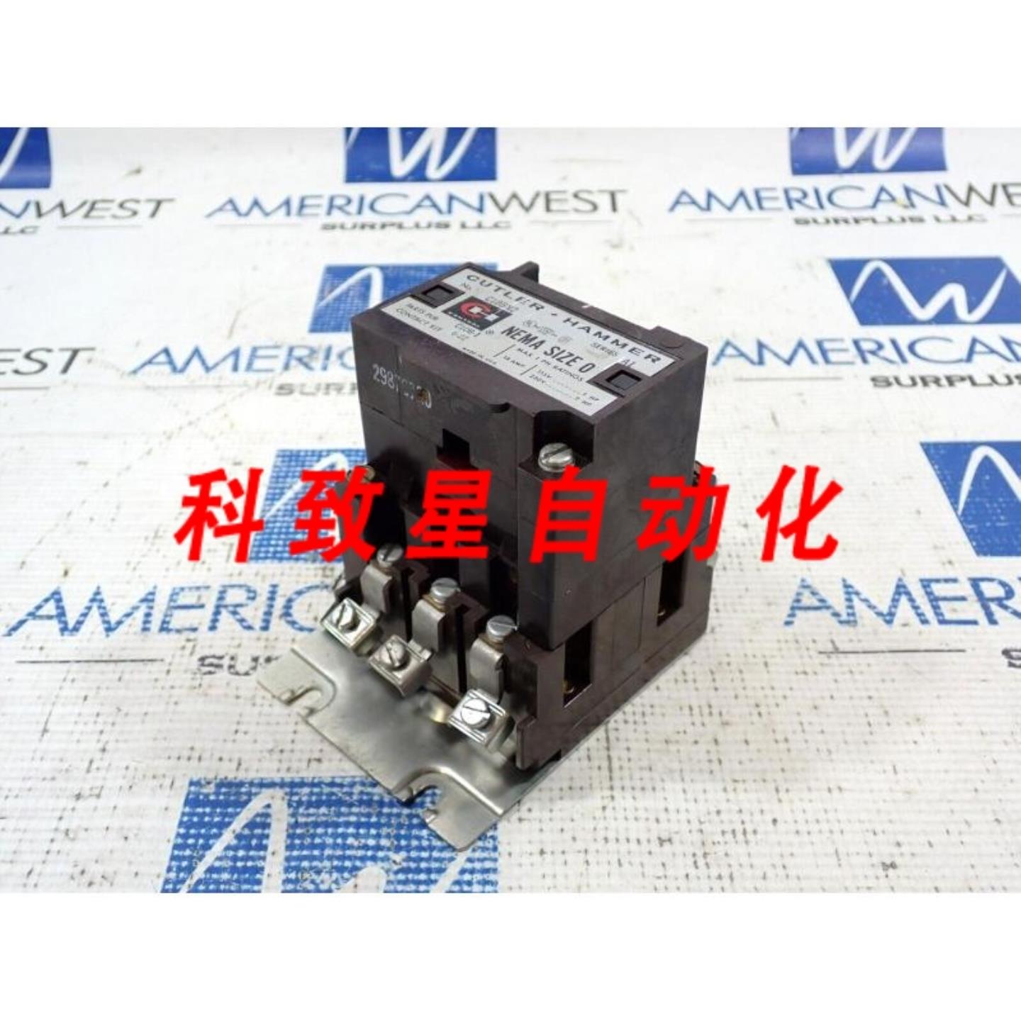 工业配件C10BN2系列A1 18安培 NEMA 0 号接触器110120V W