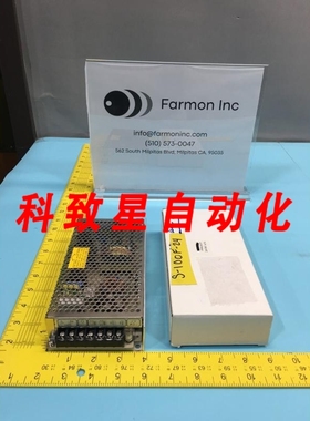 工业配件FORESIGHT 52-04002 POWER SUPPLY 24VDC 4.5A S-100F4 1