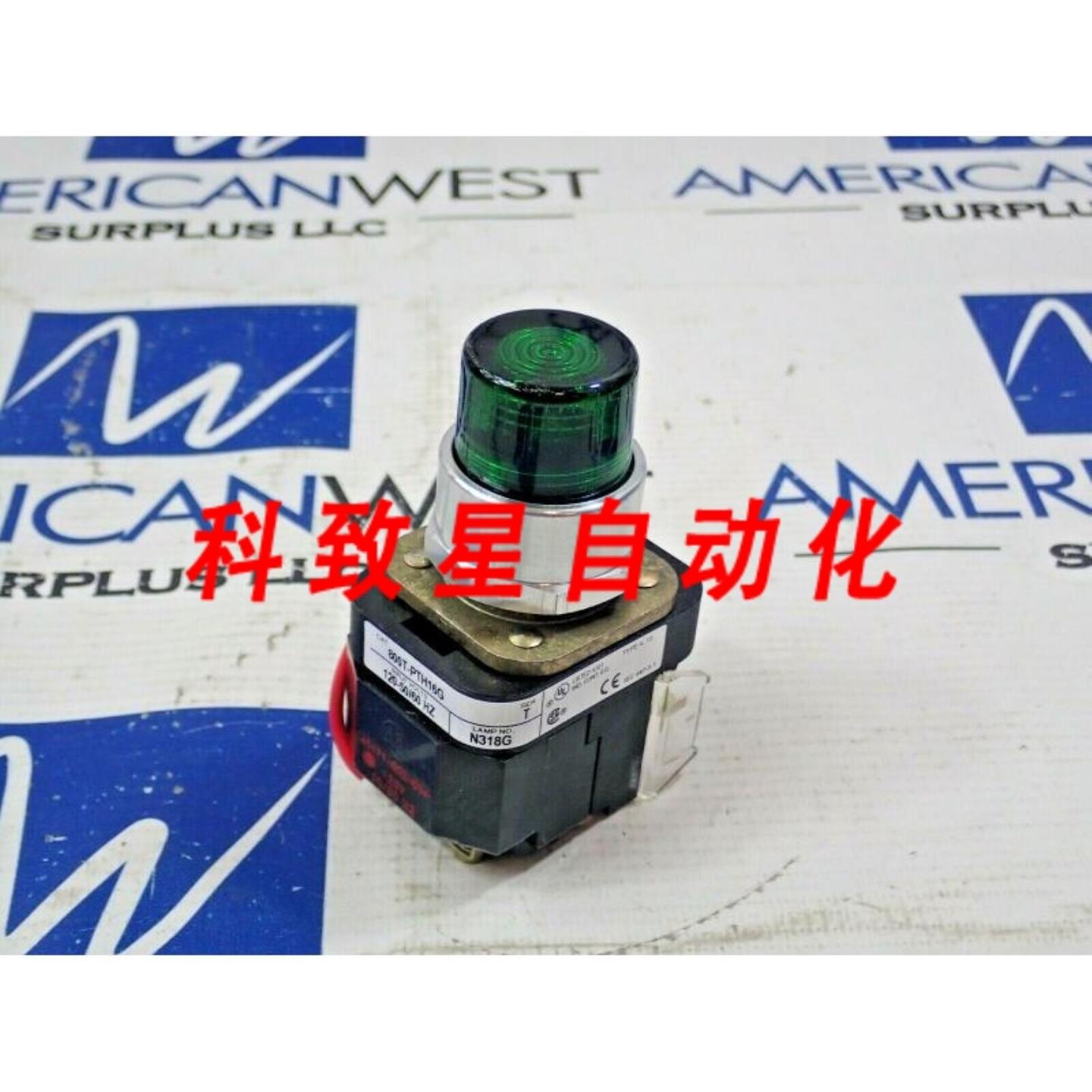 工业配件800T-PTH16G指示灯按压 SER T 120V 绿色