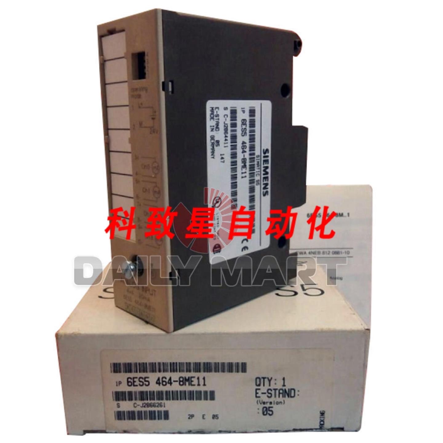 工业配件6ES5 464-8ME11 四点模拟输入模块 4路 20mA 24VDC