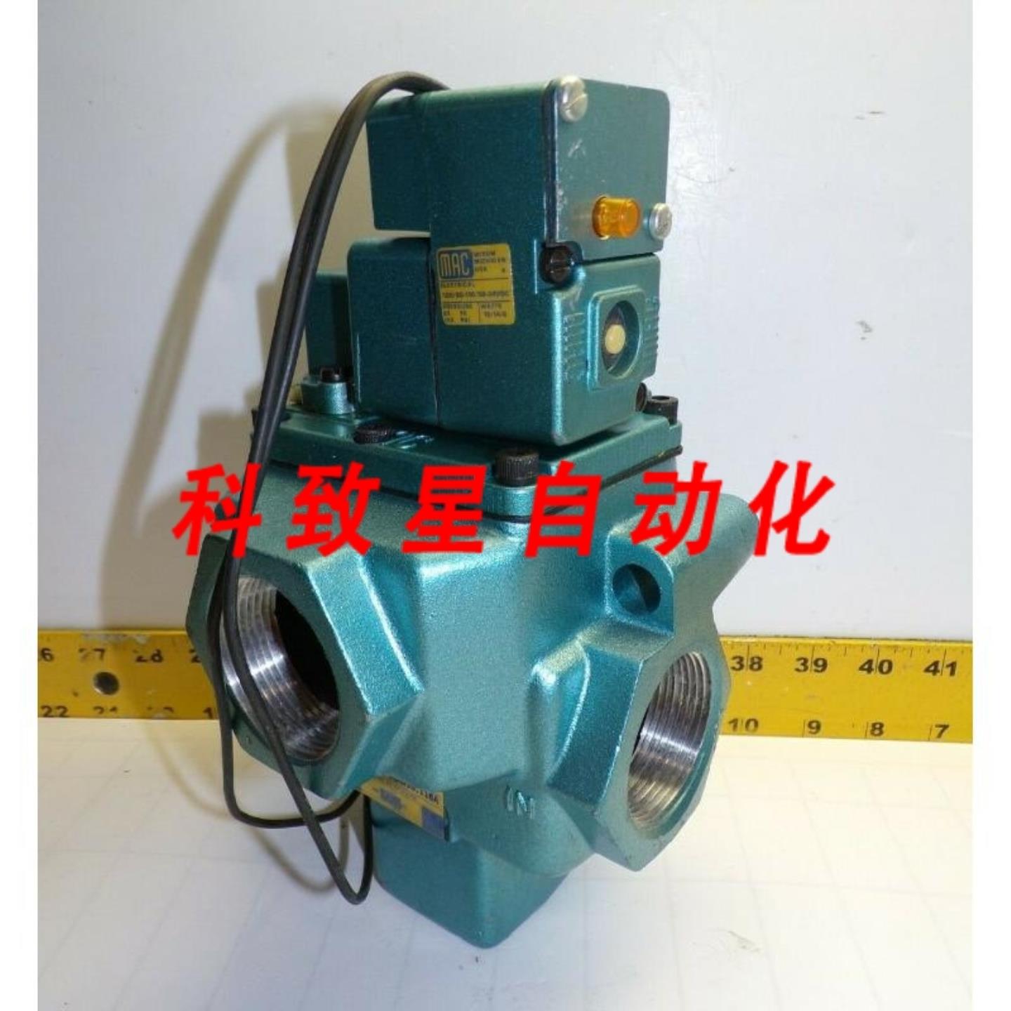 工业配件MAC阀门电磁阀 1 12英寸 FNPT 120VAC 25-150 PSI 58A1
