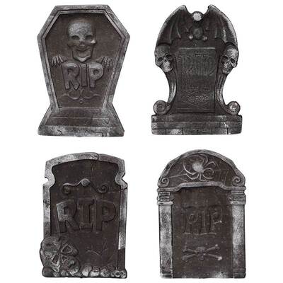 Halloween foam tombstone haunted house scene props万圣节道具