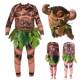 Maui Tattoo Moana Cosplay Costume Shirt Pants