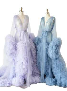 Maternity Robes Dresses Birthday Sexy Bridal Party Sleepwear