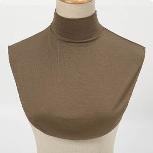 Fake collar, middle collar, modal solid scarf, fake collar