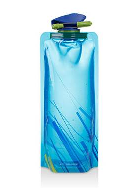 700ml Folding Drinking Water Bag Soft Flask Bladder Cycling