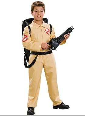 捉鬼敢死队制服儿童Ghostbusters扮演服cospla万圣节捉鬼大师服装