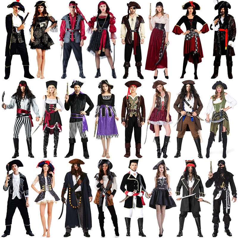 万圣节cosplay加勒比海盗服