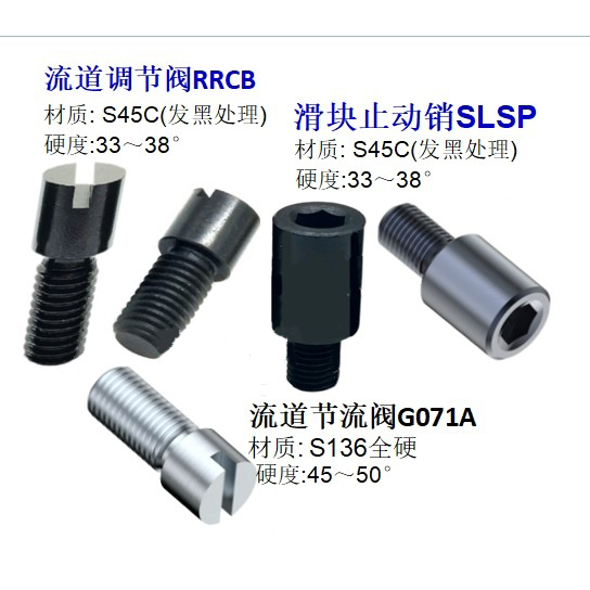 Y071A 节流阀 Y391截流调节螺栓 调整调节阀RRCB SLSP滑块止动销