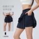 瑜伽短裙防走光高腰显瘦半身裙女夏季 外穿假两件户外跑步运动短裙