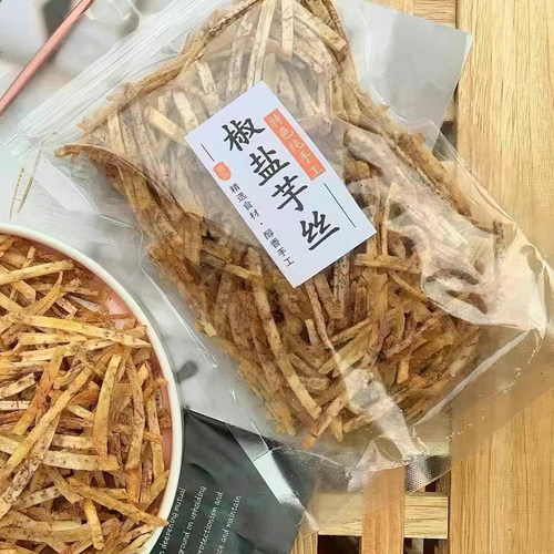 椒盐芋丝酥脆芋条芋头丝芋头条干