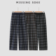 格纹棋盘裤 复古少女 6182 大潘专享