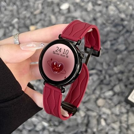 适用小米手表watchs3手表带s4硅胶磁吸xiaomi watch s2运动智能手环s1pro可替换腕带color运动版watchcolor2