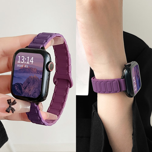 学长家乌梅子酱装甲硅胶磁吸表带