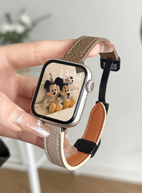 适用红米watch4表带女生新款小米redmiwatch4/3/2/1代手表带红米四代智能手表4pro手环腕带真皮替换带夏天女