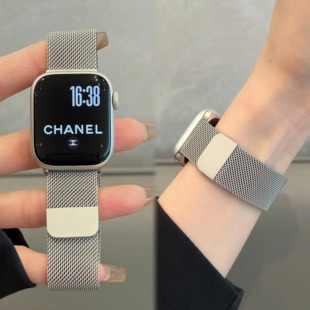 适用小米手环9pro手表带金属磁吸8代手带高级感watch6腕带女生红米7智能运动手表链redmiwatch5女款 高颜值