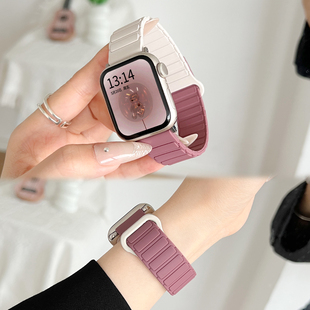 iqoo蓝牙版 gt高级感智能3手环vivowatch5女款 iqoowatchgt手表链 watch 适用vivowatchgt2手表带硅胶磁吸vivo