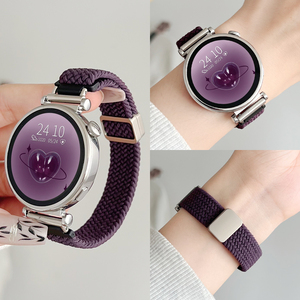 适用小米watchs4手表带编织磁吸s3女士智能手表xiaomi watch s2替换表链s1pro运动版color2女款夏天手环腕带